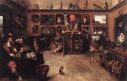 Francken, Frans II An Antique Dealer-s Gallery Germany oil painting artist